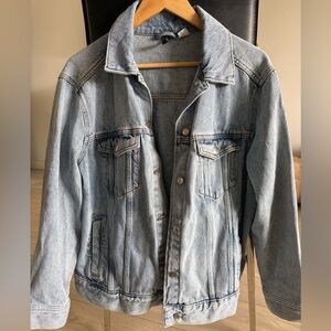 Light Wash Denim Jean Jacket